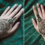 khafif mehndi design back hand
